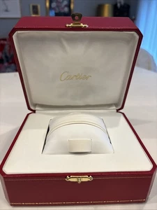 Caja de reloj y almohada CARTIER GENUINO VINTAGE - Imagen 1 de 11