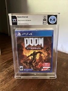 Neu Sealed Doom: Eternal PS4 Graded Wata 9.8 A++ Sealed Grading Rare Video Game - Bild 1 von 7