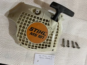 Original Stihl Anlasser Rückstoß und Lüftergehäuse aus meiner 2012 Stihl MS181 Motorsäge - Bild 1 von 11