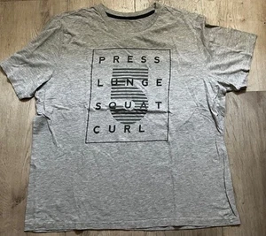 T-Shirt Freitzeitshirt Basic Shirt Gr. XL Grau Kurzarm  - wenig getragen - Bild 1 von 6