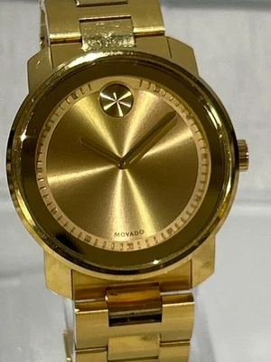 Movado Bold – Gold-Tone Stainless Steel Quartz – Ref. 15343408 (NJL029562) - Image 1 of 4
