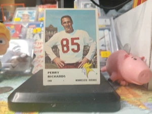 Fútbol americano Fleer 1961 #130 Perry Richards NFL Minnesota Vikings - Imagen 1 de 2
