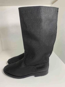 Soviet Russian Soldier Boots Old Type Sapogi Kirza Military 42 USSR - Picture 1 of 10
