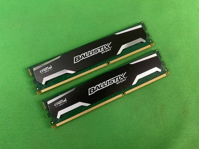 Crucial Ballistix Sport 16GB (2x8GB) DDR3-1600 PC3-12800 Desktop Game Memory - Image 1 of 4