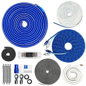 4 Gauge OFC Complete Amp Wiring Install Kit, AMPKIT-4GA-ELITE - Picture 1 of 6