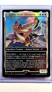 2022 MTG Magic the Gathering SF2 Street Fighter 2 Foil 428 E Honda Sumo Champion - Picture 1 of 2