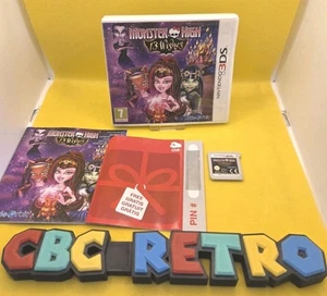 Monster High 13 Wishes Nintendo 3DS Spiel komplett + Handbuch UK PAL Sendungsverfolgung - Bild 1 von 7