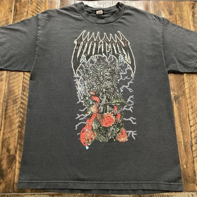 Volcom T Shirt Totally Twisted Crustaceans of Metal Surf Competition 2011 Large - Image 1 of 4