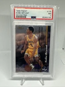 1998 Kobe Bryant #175 Topps Finest With Coating PSA Los Angeles Lakers HOF MVP - Bild 1 von 2
