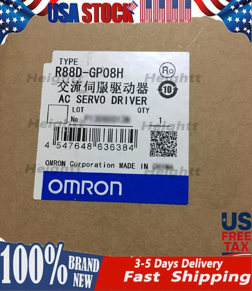 NEW OMRON R88D-GP08H AC Servo Drive  US Free TAX - Image 1 of 1