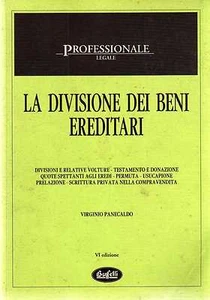 @G12 La divisione dei beni ereditari Panecaldo Buffetti 1992 - Bild 1 von 1