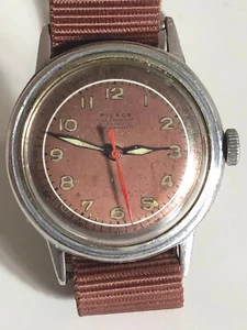 VINTAGE MILITÄR PIERCE WATCH 40's WATERPROOF SWISS MADE - Bild 1 von 9