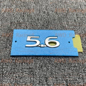 Genuine OEM 5.6 EMBLEM QX56 QX80 Side Fender Chrome Badge Nameplate 63890-3ZD0A - Picture 1 of 5