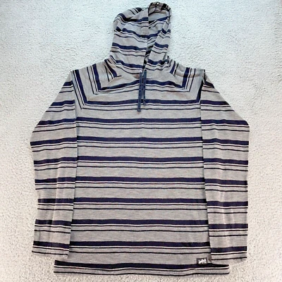 Sudadera con capucha para hombre Zoo York XL a rayas Sudadera con capucha de manga larga Mezcla de algodón Foto 1 de 4