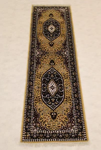 2'5" x 8'6" ft. Jammu Vegetable Dye Hand Knotted Oriental Runner Rug - Picture 1 of 8