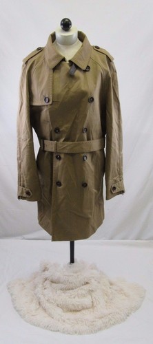 Trench coat uomo Coach kaki taglia L #VIN142 nuovo con etichetta autentico