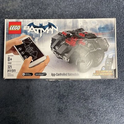 LEGO DC Comics Batman 76112 App-Controlled Batmobile 100% Complete W/Box & Book - Image 1 of 4