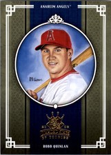 2005 Diamond Kings Anaheim Angels Baseball Card #8 Robb Quinlan