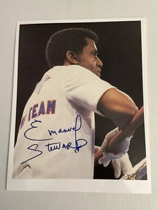 Emanuel Steward Authentic Signed Autograph 8.5x11 Photo Boxing HOF Lennox Lewis - Picture 1 of 3