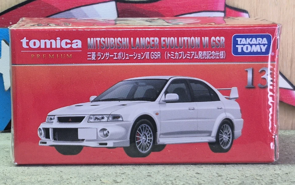 Takara Tomy / Tomica Premium Limited Edition Mitsubishi Lancer GSR Evolution VI