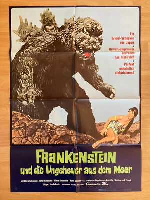 Filmposter * Kinoplakat A1 * Frankenstein und die Ungeheuer aus dem Meer * EA 69 - Bild 1 von 2