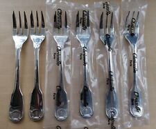 VENDOME COQUILLE CHRISTOFLE 6 CAKE PIE forks Silver plated FRANCE NEW 6 2/8"