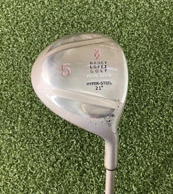 Nancy Lopez Golf Hyper-Steel 5 Wood 21* / RH / Ladies Graphite ~42.5" / jl5331 - Image 1 of 4