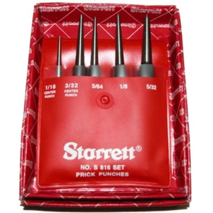 Starrett Prick Punch Set - Picture 1 of 1