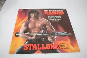 Rambo First Blood Part II Soundtrack Orig 1985 LP Vinyl Record - Picture 1 of 3
