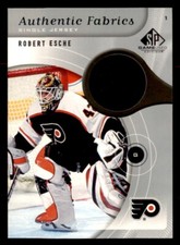 2005-06 SP Game Used Authentic Fabrics #AFRE Robert Esche Philadelphia Flyers
