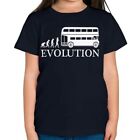 OLD LONDON BUS DRIVER EVOLUTION KIDS T-SHIRT TEE TOP GIFT S HAT
