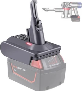 For Dyson V8 V7 Adapter for Milwaukee 18V Battery Convert to V7 Vacuum Cleaner - Picture 1 of 9