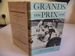 GRANDS PRIX 1934 - 1939 old vintage racing car book RODNEY WALKERLEY FELLOWES - Foto 1 di 8