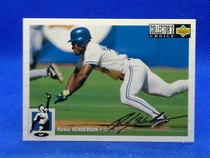 1994 Upper Deck Collectors Choice SP Silver Signature RICKEY HENDERSON #131 