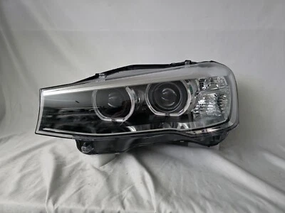 🚗🚗 BMW X3 F25 LCI X4 F26 Xenon Headlight Left Side OEM GENUINE 7400017 - Image 1 of 4