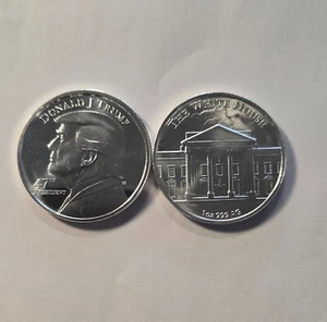 NEU!!! Donald Trump - 47. Präsident - 1 oz .999 Feinsilbermedaille - Bild 1 von 1