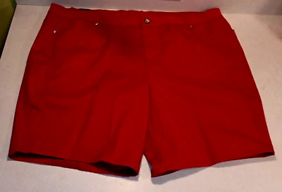 Shorts vermelho Avenue Avenuedenim novo em folha tamanho 26 custo original $40 - Imagem 1 de 4