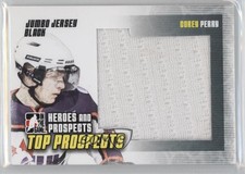 2009-10 ITG Heroes and Prospects Top Jumbo Jersey Black /60 Corey Perry #JM-08
