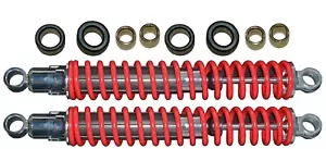 Rear shocks fit Honda XL250S XL250K single pipe (1978-1983) 400mm pin/pin RED - Picture 1 of 1