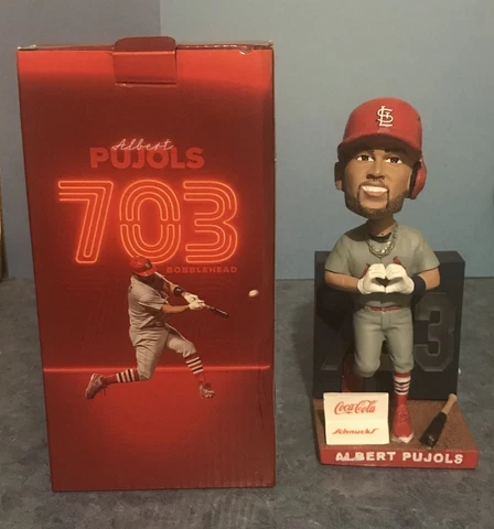 Albert Pujols 703 Home Run St. Louis Cardinals 2023 Bobblehead SGA 7/15/23 Cover