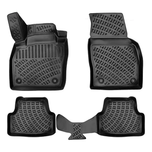 Tapetes forros de coche para Skoda Fabia 2021-2025 alfombras 3D de alta resistencia para todas las estaciones - Imagen 1 de 8