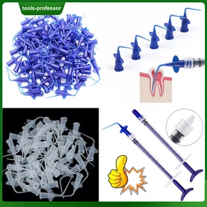 Dental Endo Irrigation Needle Syringe Tips Disposable Irrigator Tip 0.25/0.35mm - Picture 1 of 15