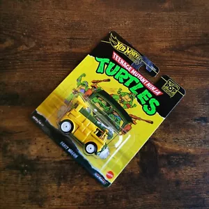 Hot Wheels Premium Pop Culture Ninja Turtles Party Wagon - Picture 1 of 1