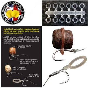 Enterprise Pellet/Bait Bands - All Sizes - Picture 1 of 1