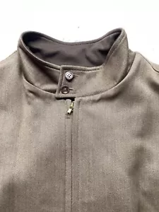 Brand New Man's Majer Wool Bomber Jacket USA made M Harringbone Twill - Picture 1 of 9