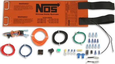 NEW NOS NITROUS BOTTLE HEATER,10 & 15LB BOTTLES 12 VOLT DC WITH THERMOSTAT - Image 1 of 4