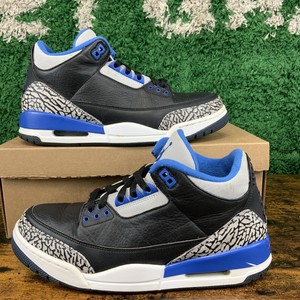 Jordan 3 Retro sport blue 2014 for Sale 