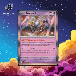 Carte Pokemon Trousselin 096/198 HOLO Écarlate & Violet Français - Picture 1 of 2