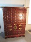Vintage Asian Apothecary Cabinet