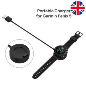 Smart Watch Fast Charger Dock Cradle Charging Sync Data Cable for Garmin Fenix 5 - Zdjęcie 1 z 11